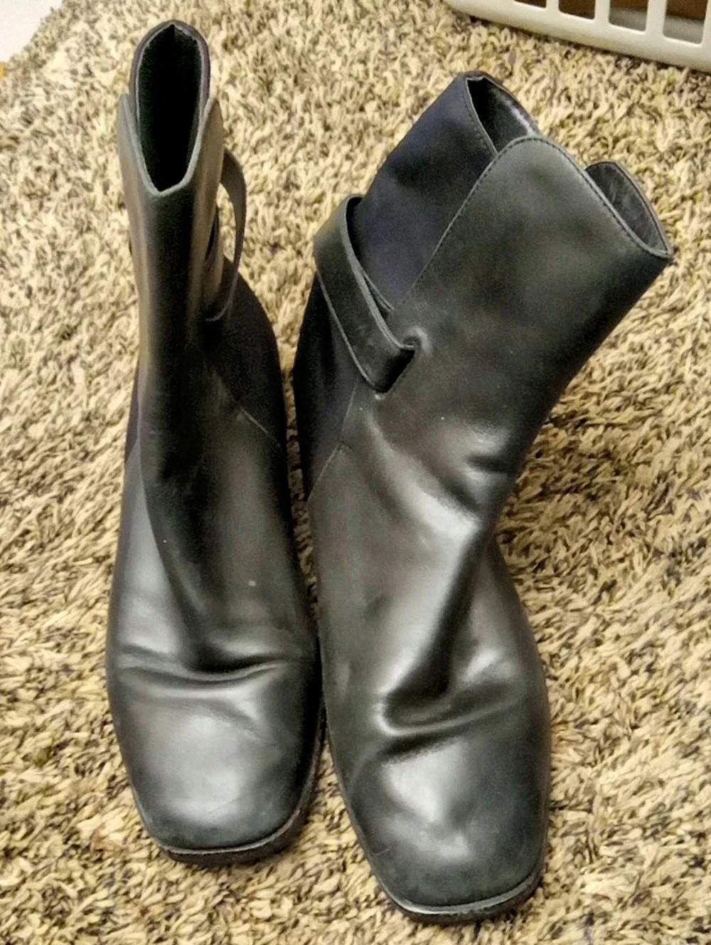 Via Spiga Black Ankle Boots